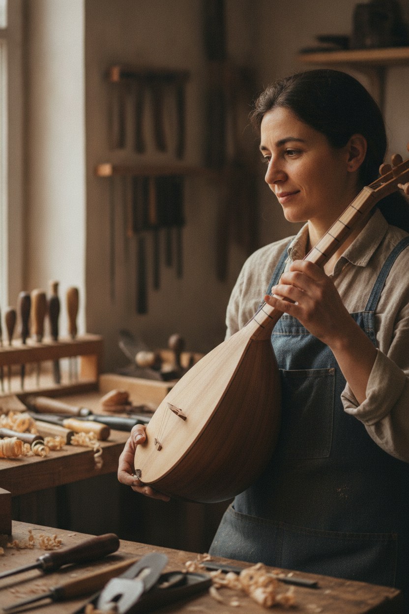 Ayşe Hemşinli, kapak ve akort ustası